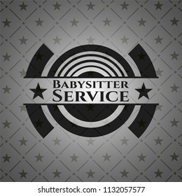 Babysitter Service dark badge