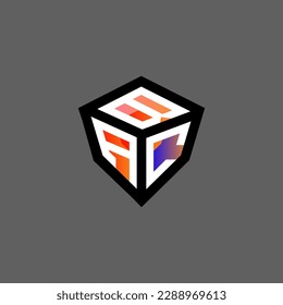 Diseño creativo del logotipo de la letra CAS con gráfico vectorial, logotipo BAC simple y moderno.