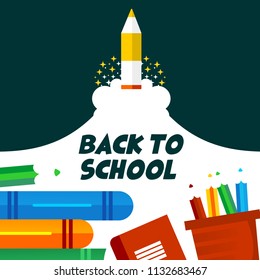 Bac to school Design Template
