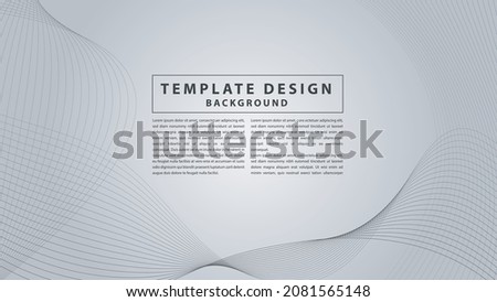 Bacground white whit lines vector