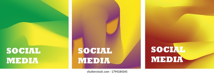 bacground with yellow and a combination with other colors such as green, purple and red. This is perfect for social media backgrounds or banner sales