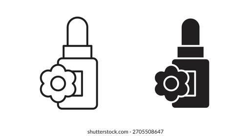 Bach flowers icons for use web design,logo.Symbol illustration.