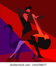 bachata salsa couple fall figure dancers