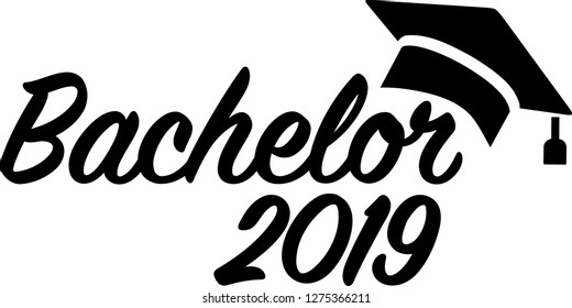 Bachelor 2019 mortarboard
