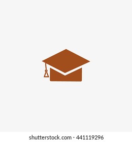 Bachelor cap, icon