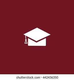 Bachelor cap, icon