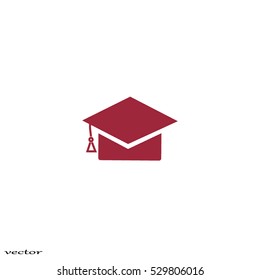Bachelor cap, icon