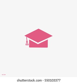 Bachelor cap, icon