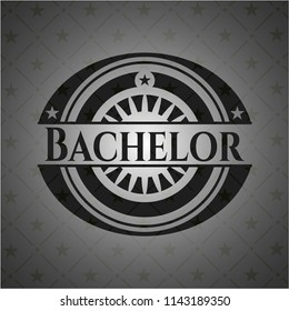 Bachelor dark badge