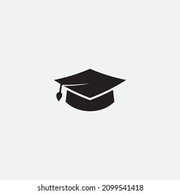 bachelor hat vector illustration design icon logo template