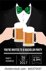 Bachelor Party Invitation Card