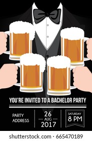 Bachelor Party Invitation Card