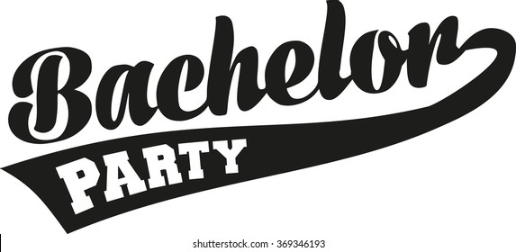 Bachelor Party Retro Font