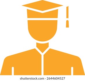 Bachelor vector icon. Can be used for printing, mobile and web applications.