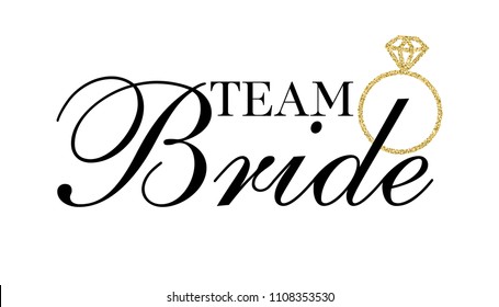 Bachelorette party, hen party or bridal shower hand written calligraphy card, banner or poster graphic design lettering vector element. 