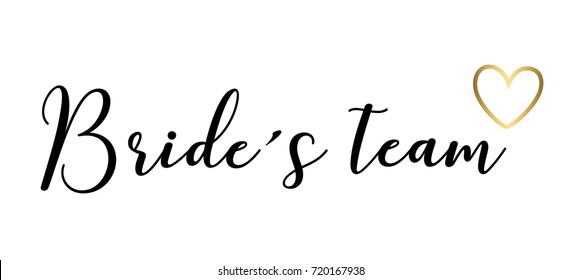 Bachelorette party, hen party or bridal shower hand written calligraphy card, banner or poster graphic design lettering vector element. 