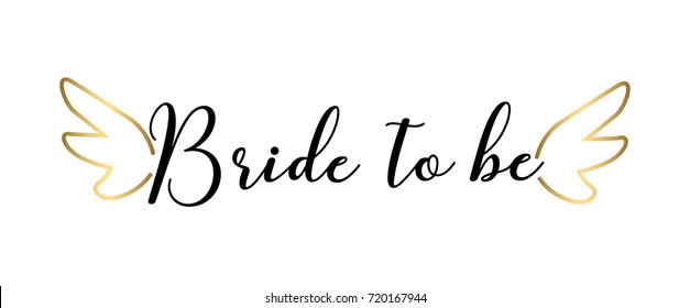 Bachelorette party, hen party or bridal shower hand written calligraphy card, banner or poster graphic design lettering vector element. 
