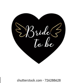 Bachelorette party, hen party, bridal shower photo booth props, card, banner or poster graphic design lettering vector element. Bride to be