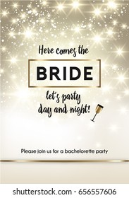 Bachelorette Party Invitation Card