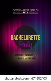 Bachelorette Party Invitation Card