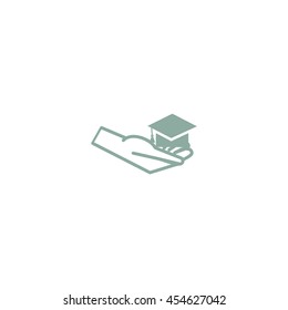 Bachelor's hat in hand