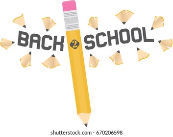 Back 2 School - Pencil Shavings