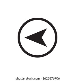 Back Arrow Icon In Trendy  Design Vector Eps 10