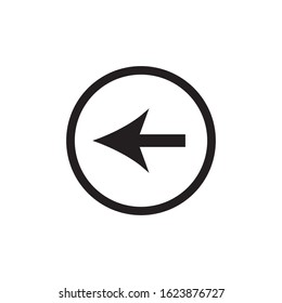 Back Arrow Icon In Trendy  Design Vector Eps 10