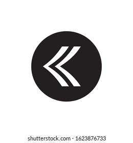 Back Arrow Icon In Trendy  Design Vector Eps 10