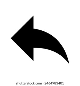 Back arrow icon vector design in eps 10
