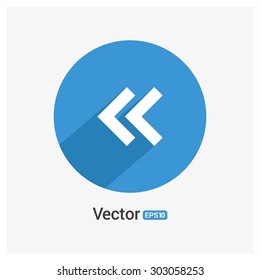 Back Arrow - Vector Illustration