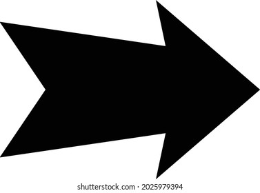 The back of the arrow is widened and the back is like a cut.  can be used for anyone, anytime, anywhere, any industry, any field, and any media. 
