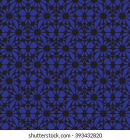 back and blue graphic  pattern abstract vector background. Modern stylish texture.