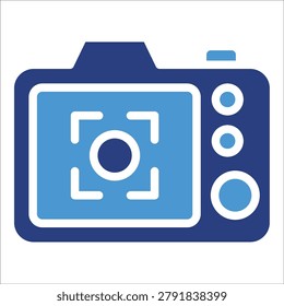 Back Camera Icon Element For Design