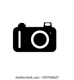 back camera icon vector. do not take photo.