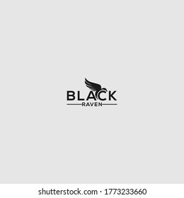 Back eagle logo for your company.