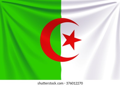 back flag algeria