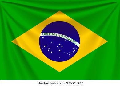 back flag brazil