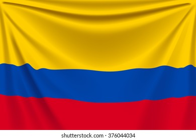 back flag colombia