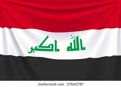 back flag iraq