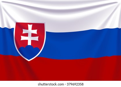 back flag slovakia