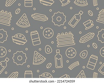 Hintergrund für Lebensmitteldesign