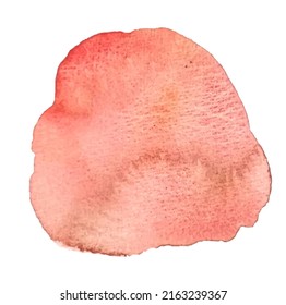 Rückenrot-Splash-Aquarell