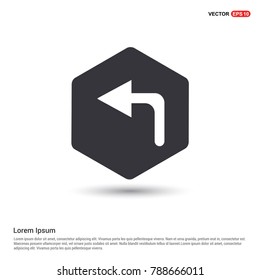 Back Icon Background icon template