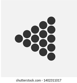 Back Icon. Return, Left Arrow or Direction Illustration As A Simple Vector, Trendy Sign & Symbol for Design and Websites, Presentation or Application.