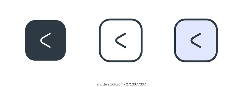 Ilustración vectorial de conjunto de iconos. línea, glifo, símbolo de color aislado sobre fondo blanco