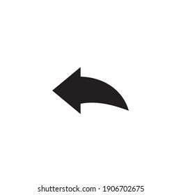 back icon symbol sign vector