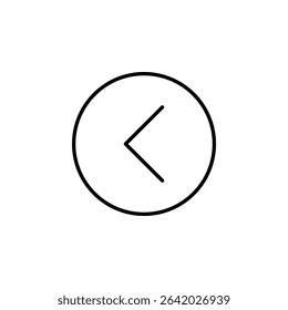 back, left, undo button icon