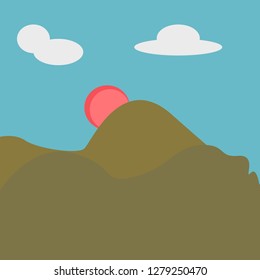 Back Mountain Sunrise
