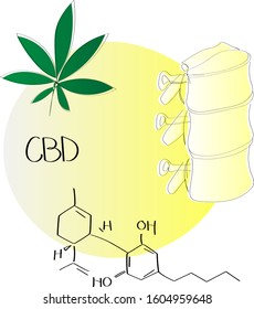 Back pain relief, CBD Cannabinoids